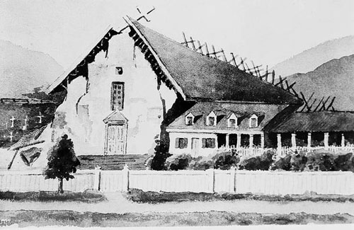 Image depicting earthquake damage/aftermath